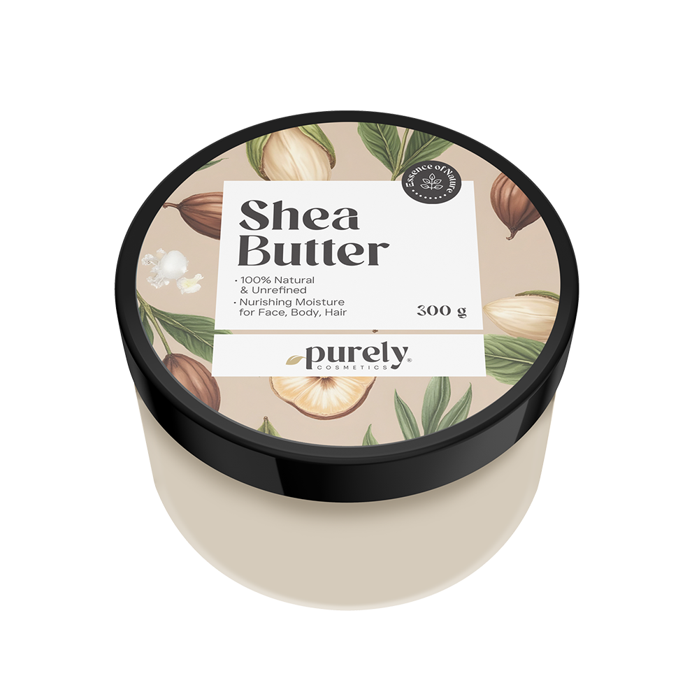 Manteiga de karité 100% não refinada, 300 g