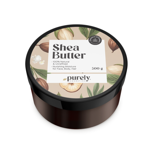 Manteiga de karité 100% não refinada, 300 g