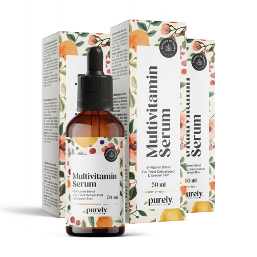 3x Sérum multivitamínico, total de 150 ml
