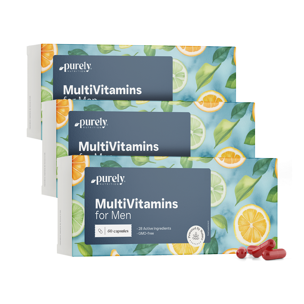 Multivitamini za moške. - Multivitaminas para homens.