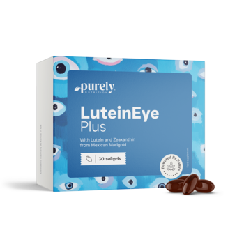 LuteinEye Plus – complexo com luteína e zeaxantina, 30 cápsulas moles