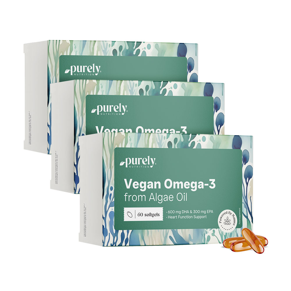 Ómega-3 vegan 1100 mg – de algas