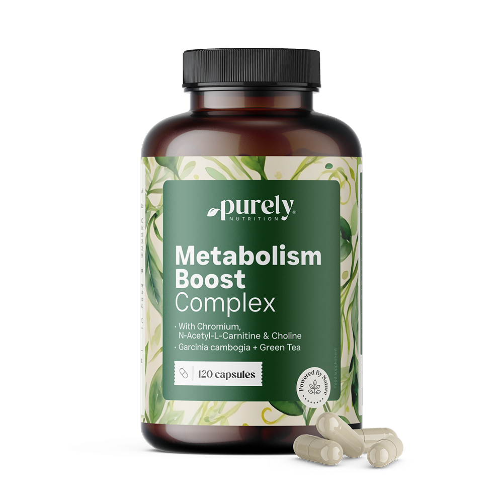 Metabolism Boost – Complexo para apoio ao metabolismo, 120 cápsulas