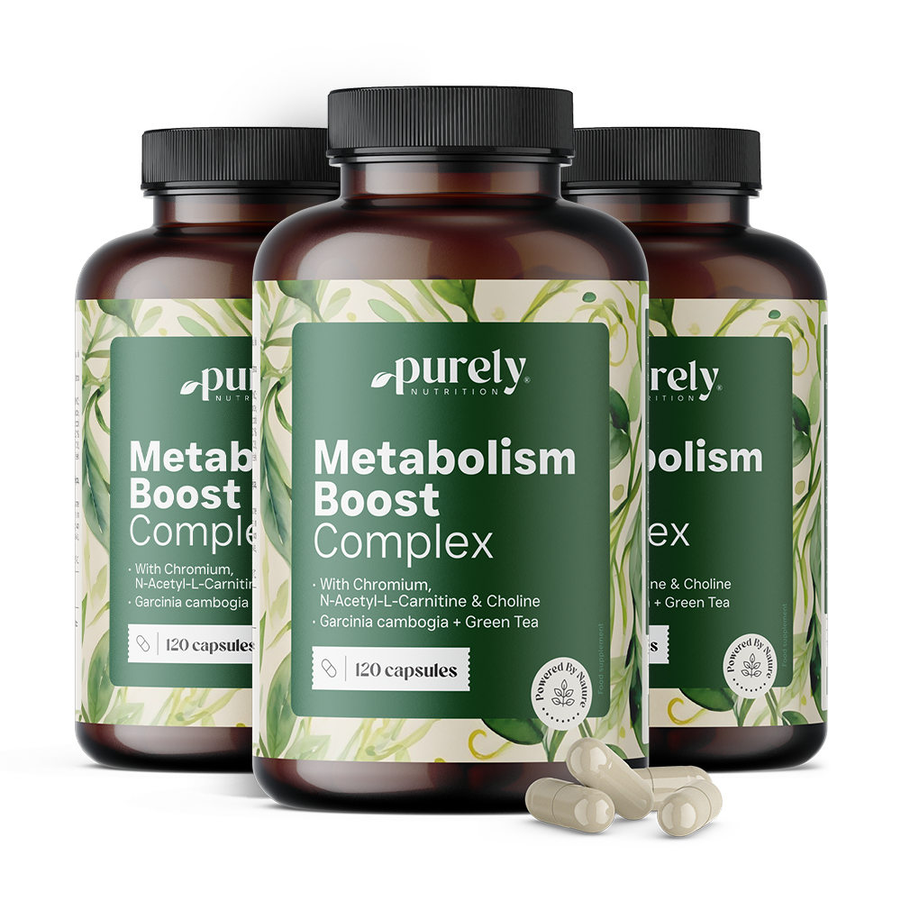 3x Metabolism Boost – Complexo para apoio ao metabolismo, total de 360 cápsulas
