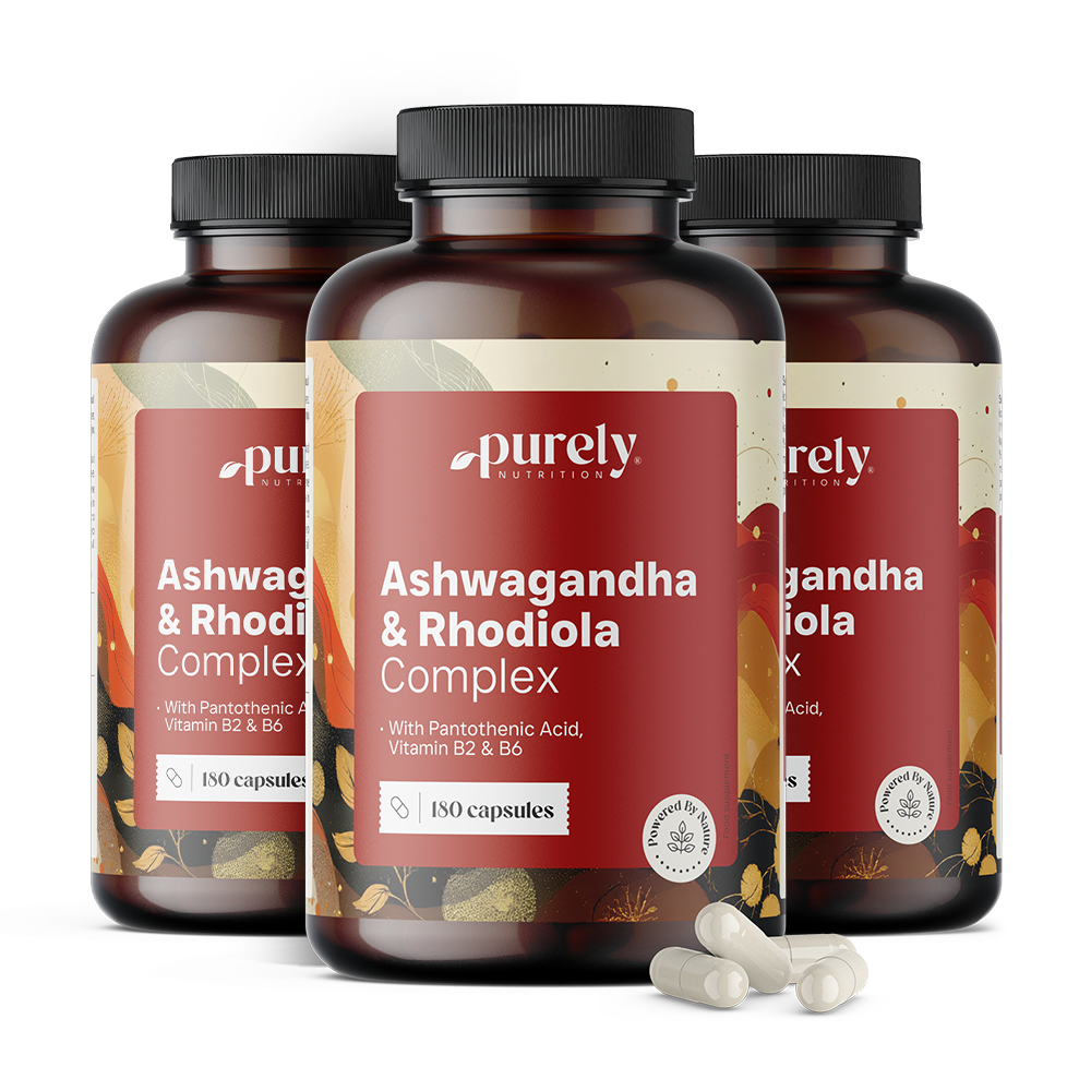 Ashwagandha e raiz de rosa