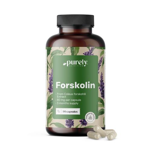 Forskolina 80 mg, 90 cápsulas