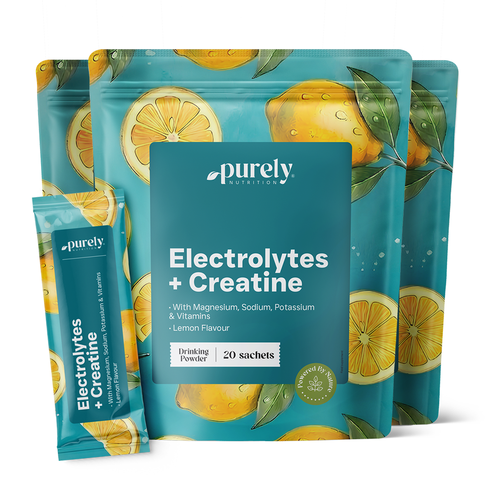 Eletrólitos com creatina – limão