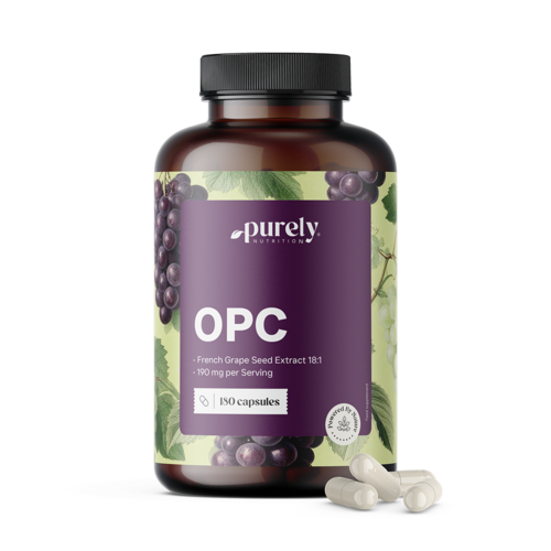 OPC – do extrato de grainha de uva, 180 cápsulas