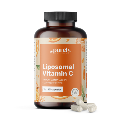 Vitamina C lipossomal 1200 mg, 120 cápsulas